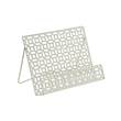 Cream Metal Geometric Cookbook Stand product image