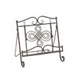 Swirl Design Metal Cookbook Stand - Brown product image