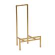Straight Edge Tall Platter Stand - Gold - Metal product image